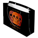 Search for gothic skull gift bags Black