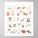 Search for animal alphabet posters Fun