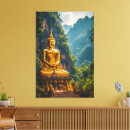 Search for thailand canvas prints Buddhism