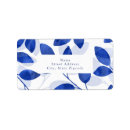 Search for royal blue return address labels Indigo