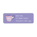 Search for party return address labels Pink