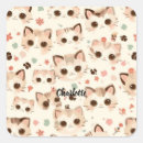 Search for kitty cat pattern stickers Kitten