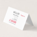 Search for elderly business cards Health care