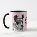 Search for mama llama mugs Pink