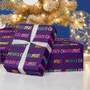 Search for hippie christmas wrapping paper Festive