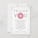 Search for doughnut thank you invitations Modern