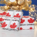 Search for canadian wrapping paper Maple leaf pattern