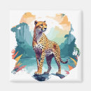 Search for cheetah magnets Watercolor
