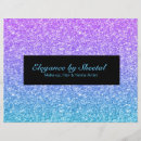 Search for glitter flyers Purple