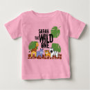Search for safari baby shirts Wild one