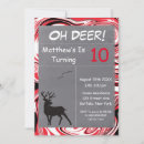 Search for oh deer birthday invitations Boy