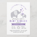 Search for purple elephant baby shower Girl