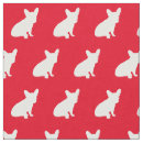 Search for bulldog fabric Silhouette
