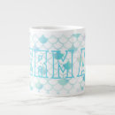 Search for mermaid scales mugs Blue