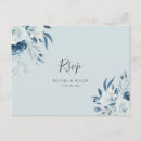 Search for bouquet rsvp cards Dusty blue