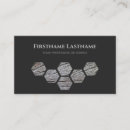 Search for hexagonal business cards Designer