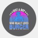 Search for funny burger stickers Kids