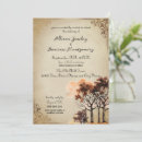 Search for rustic farm wedding invitations Leaves