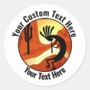 Search for native american kokopelli stickers Desert