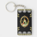 Search for vintage portrait key rings Lace