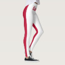 Search for canadian flag leggings Red