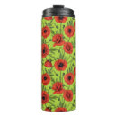 Search for red poppies travel mugs Floral