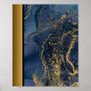 Search for navy blue and gold posters Abstract