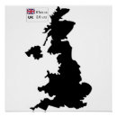 Search for uk map posters United kingdom