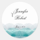 Search for scallop wedding stickers Elegant