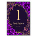 Search for quinceanera table cards Floral