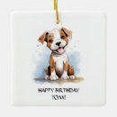 Search for bull terrier christmas tree decorations Pitbull