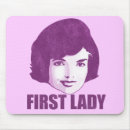 Search for first lady mousepads President
