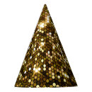 Search for wall pattern paper party hats Gold