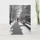 Search for red umbrella cards Winter