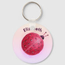 Search for pink ladybug key rings Watercolor