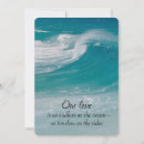 Search for ocean waves invitations Aqua