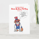 Search for small pets cards Red white and blue