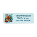 Search for dive return address labels Ocean