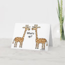Search for giraffe humour cards Thinking of you