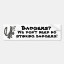Search for badger bumper stickers Honey