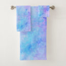 Search for blue violet home bath towels Watercolor