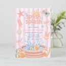 Search for splish splash invitations Swimming pool