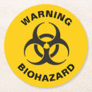 Search for biohazard coasters Warning