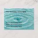 Search for waterdrop business cards Blue