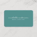 Search for turqoise business cards Modern