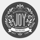 Search for christmas chalkboard stickers Classic