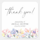 Search for watercolor flowers thank you stickers Wildflowers