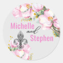 Search for fleur de lis wedding stickers Elegant