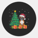 Search for boxer lover stickers Merry christmas