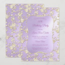 Search for lilac damask invitations Jewel